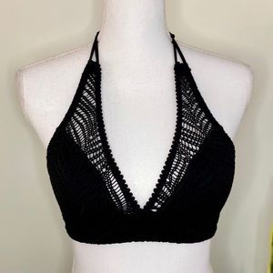 H&M Black Bikini Top-Size 8